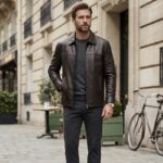 Casaca de cuero Boss - Imagen 6